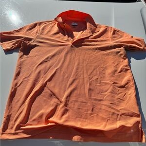 Greg Norman Orange Golf Shirt. Size M. Mens